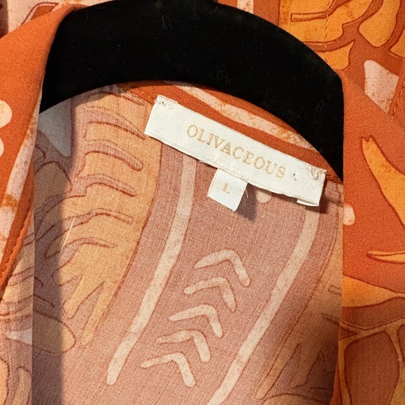 Orange Patterned Set - Picture 2 of 5